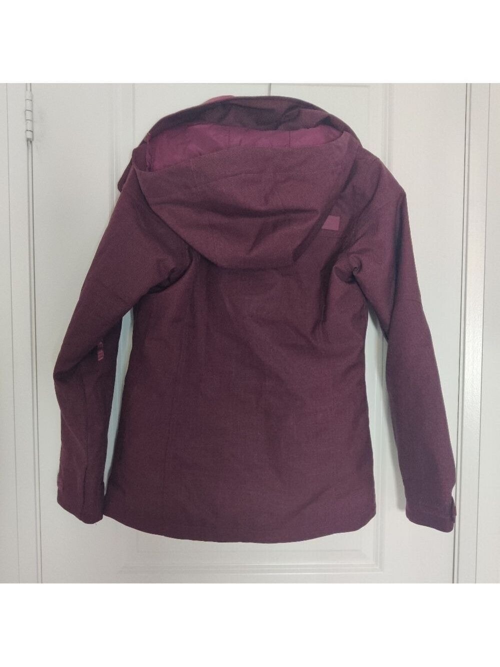 Burton Jet Set Maroon Snowboard Ski Jacket DRYRIDE ThermacoreEco Small 0401 - Picture 3 of 15